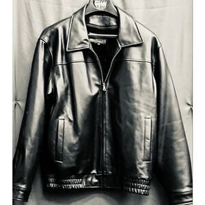 Vintage Leather by Vintage Leather Black Jacket XL Nice!